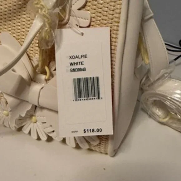 NEW Betsey Johnson Alfie Flowers Butterflies Satchel/Crossbody Whimsical Bag - Picture 8 of 8